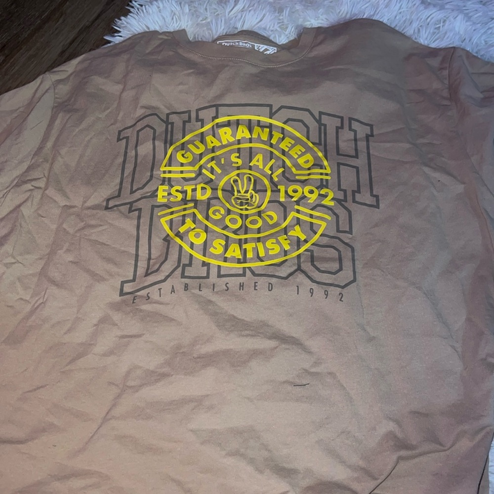 Cute brown Dutch shirt